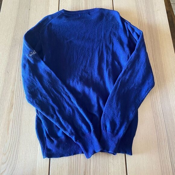 Vintage Pringle of Scotland Cotton Knit argyle Sweater Size M - Picture 2 of 5